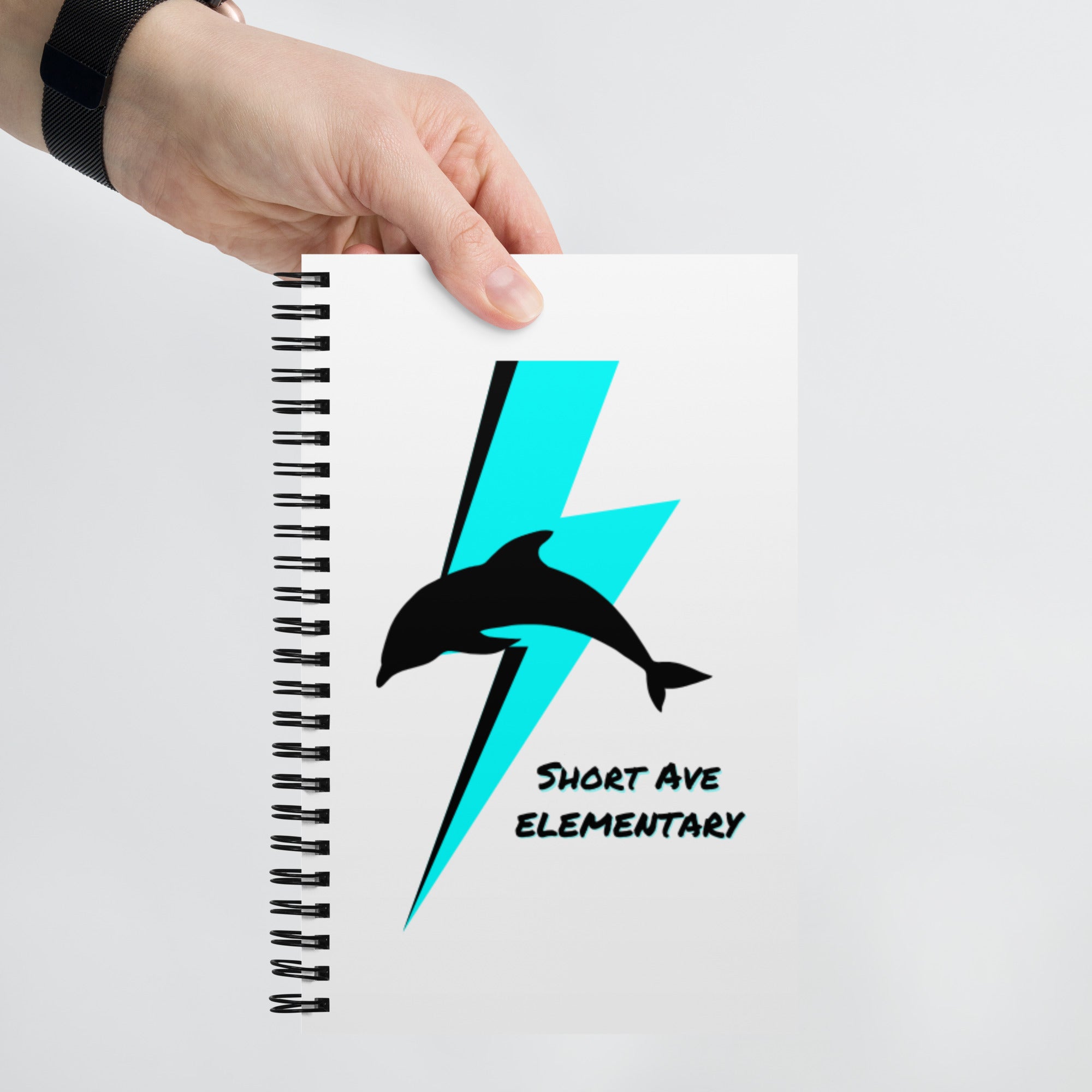 Short Ave Logo Spiral Notebook