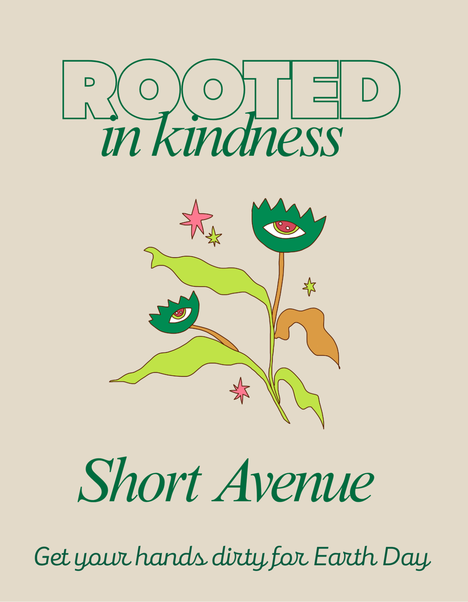 Adult Earth Day Garden Tee