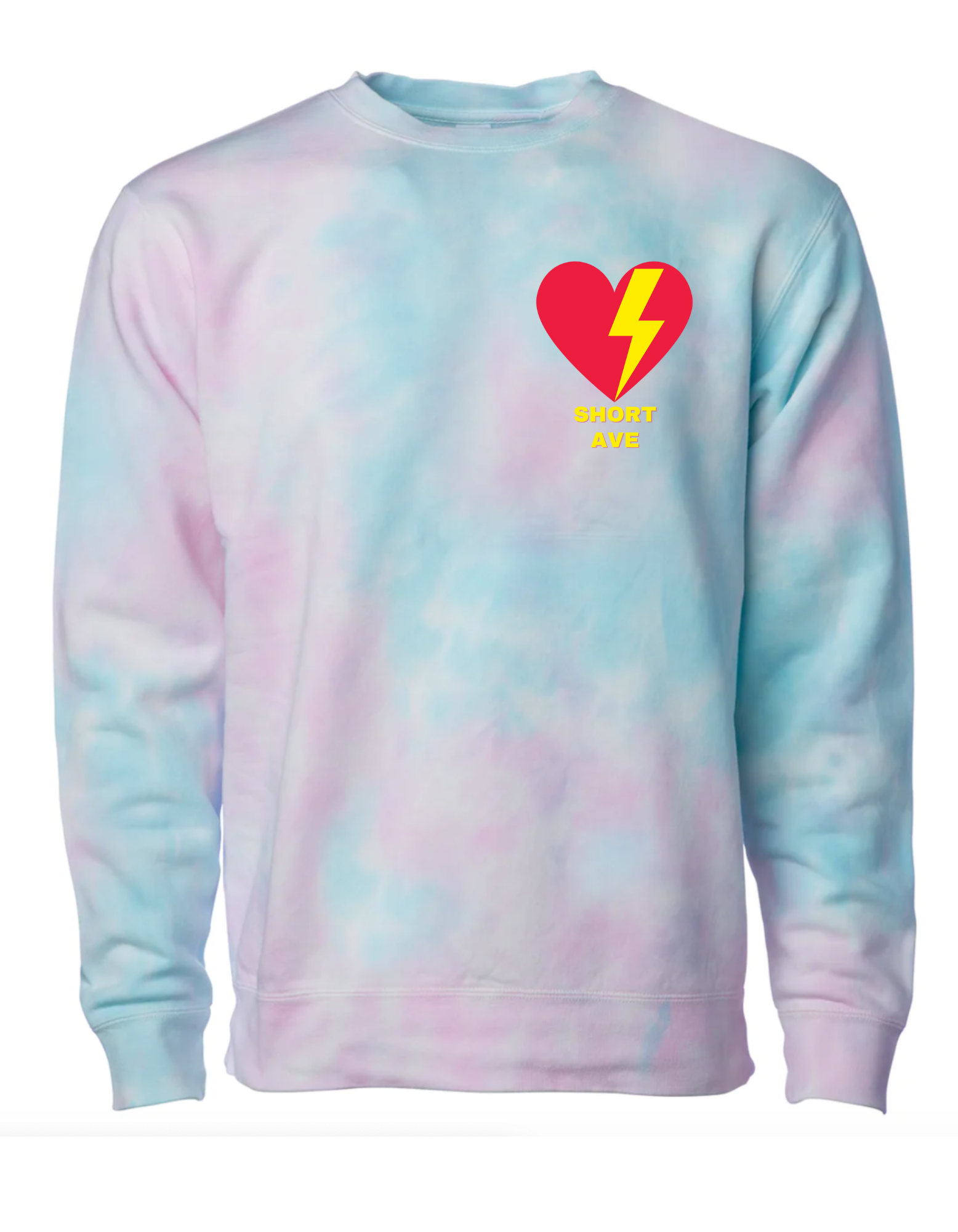 Rock The Heart Adult Crewneck