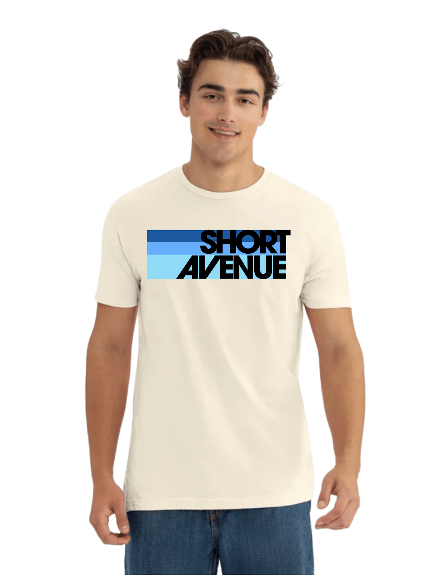 RETRO SHORT AVE (ADULT) T-SHIRT 3 DIFFERENT COLORS