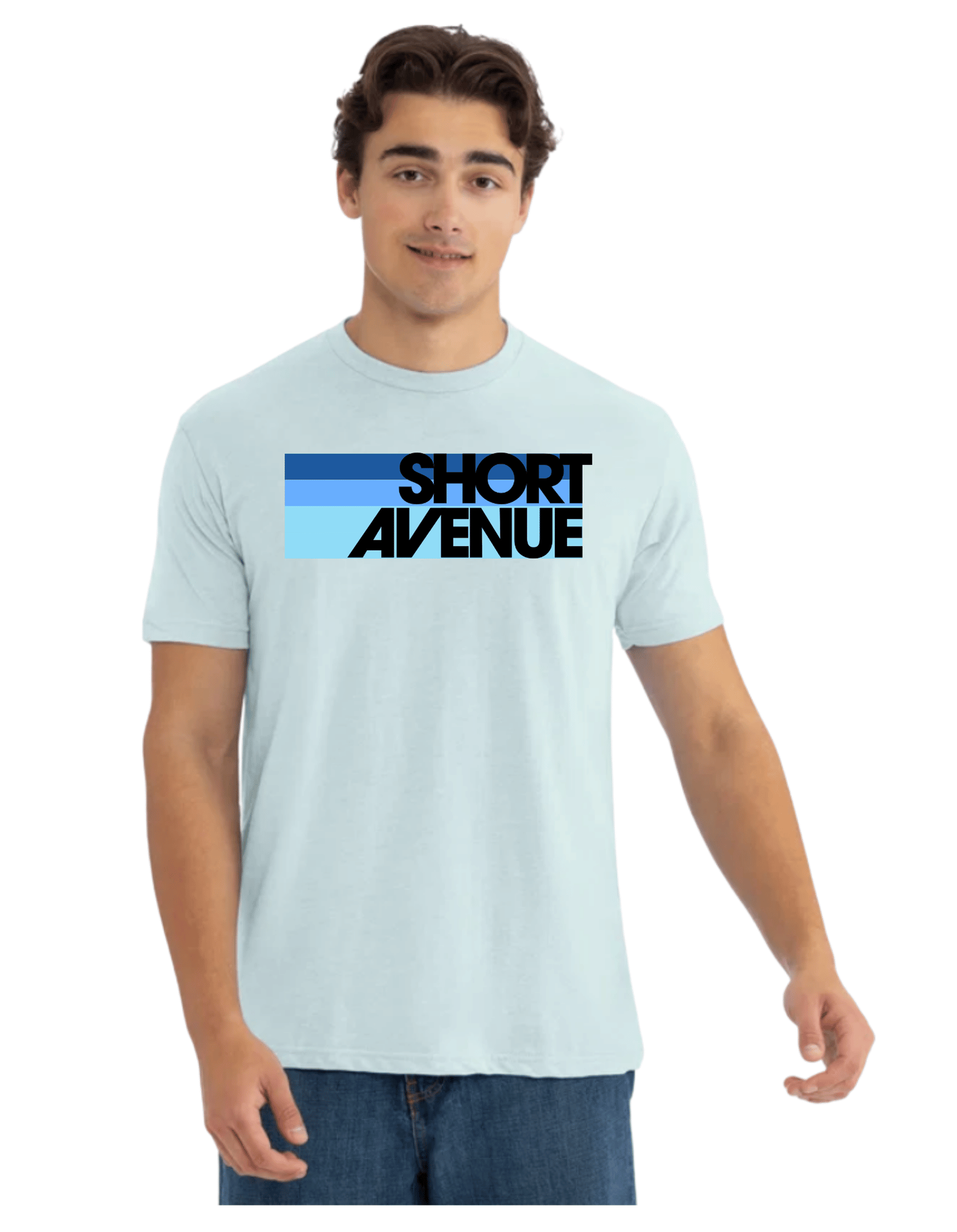RETRO SHORT AVE (ADULT) T-SHIRT 3 DIFFERENT COLORS