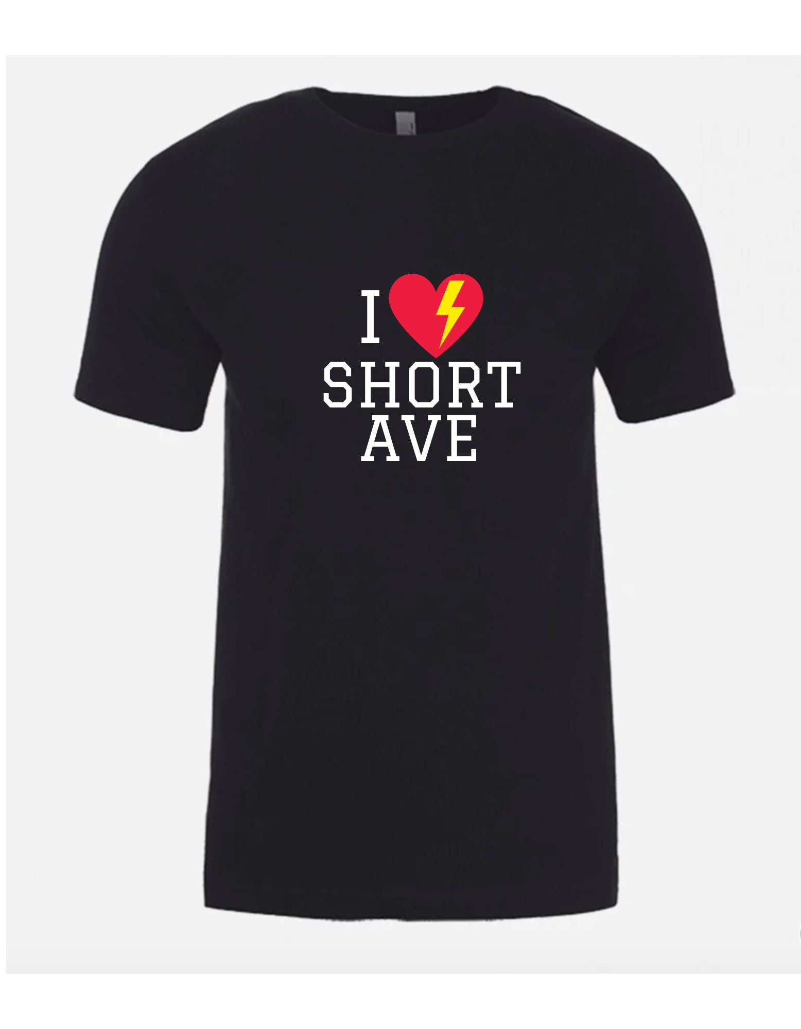 I Love Short Ave Adult T-shirt - Shortavenue