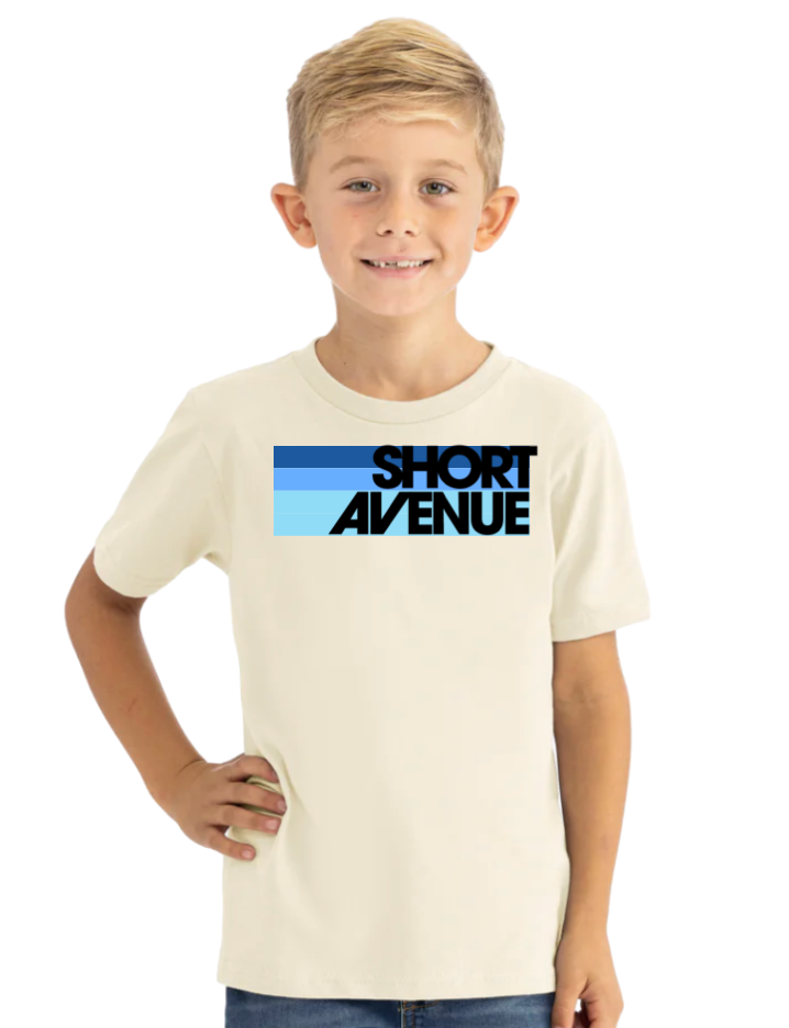 Retro Short Ave T-Shirt (Youth) 3 Different Colors