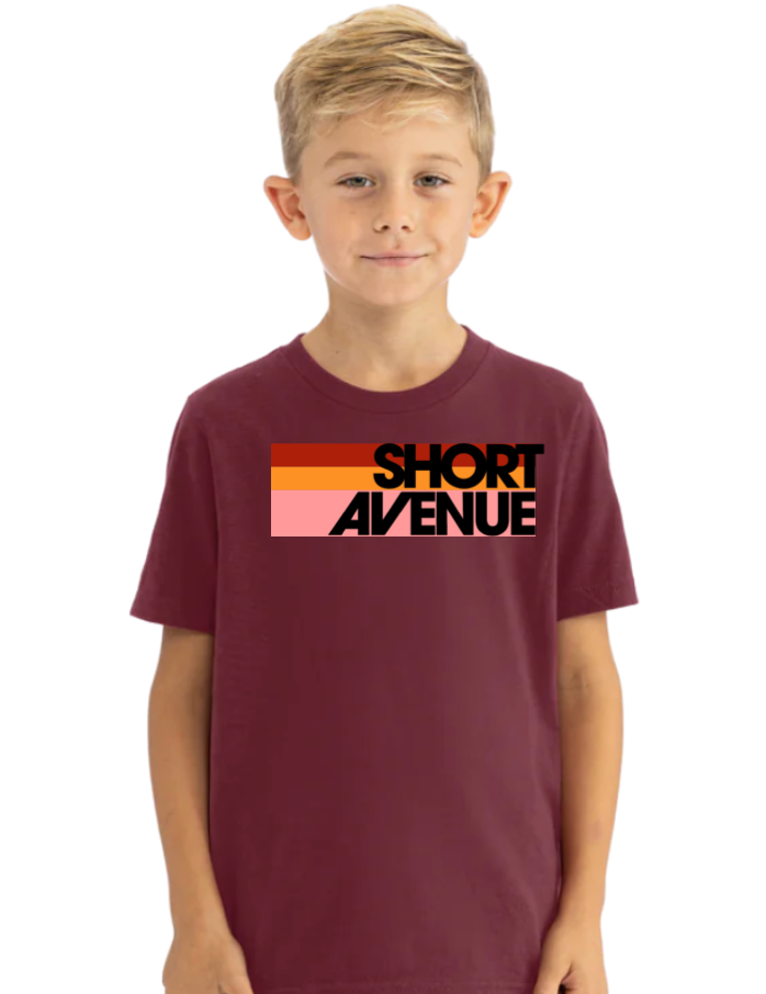Retro Short Ave T-Shirt (Youth) 3 Different Colors