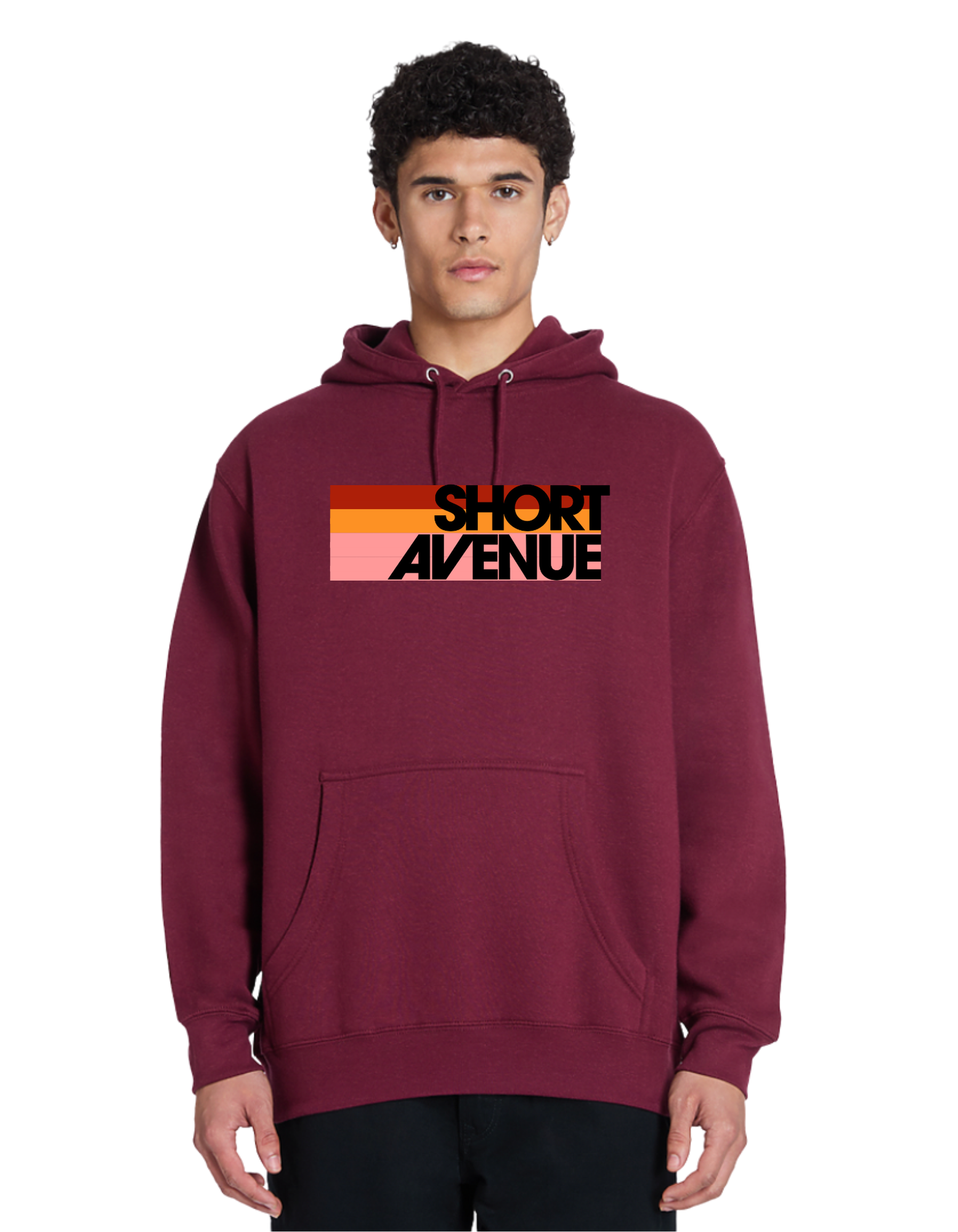 Retro Short Ave Hoodie - Adult